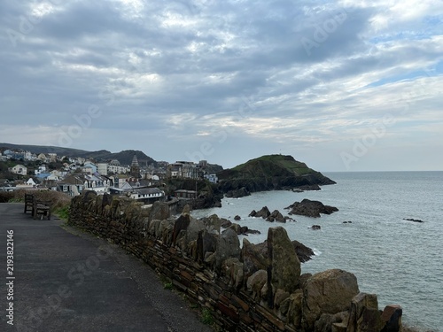 Obraz na płótnie travel uk devon coast ocean 