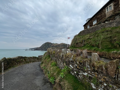 Obraz na płótnie travel uk devon coast ocean 