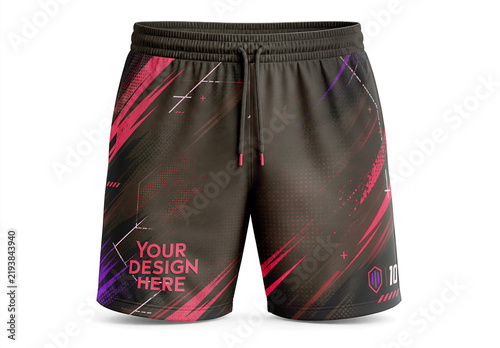 Athletic Shorts Mockup