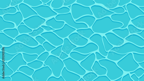 Ripple water texture. Abstract swimming pool surface pattern for banners, flyers, card or posters design.