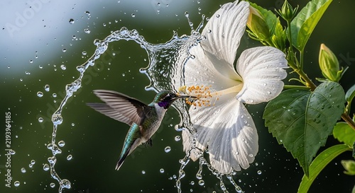 Emerald Dancer's Dewy Kiss
