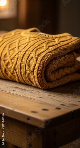 Golden Weave: Rustic Warmth