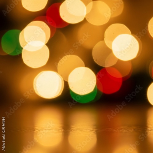Golden Haze of Festive Glow