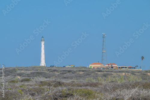 Aruba north coast lighthouse and restaurant