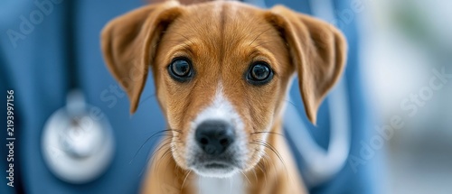 Pet adoption checkup event for rescued dogs at veterinary clinic community care heartfelt stories