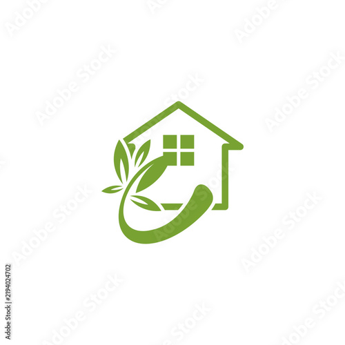Eco House Real Estate and Sustainable Living Logo