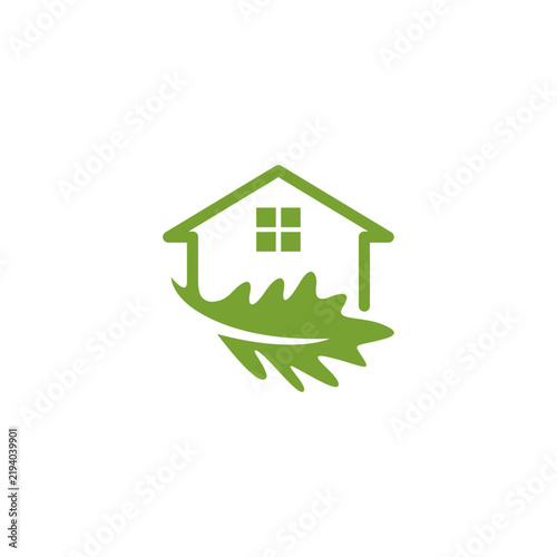 Eco House Real Estate and Sustainable Living Logo