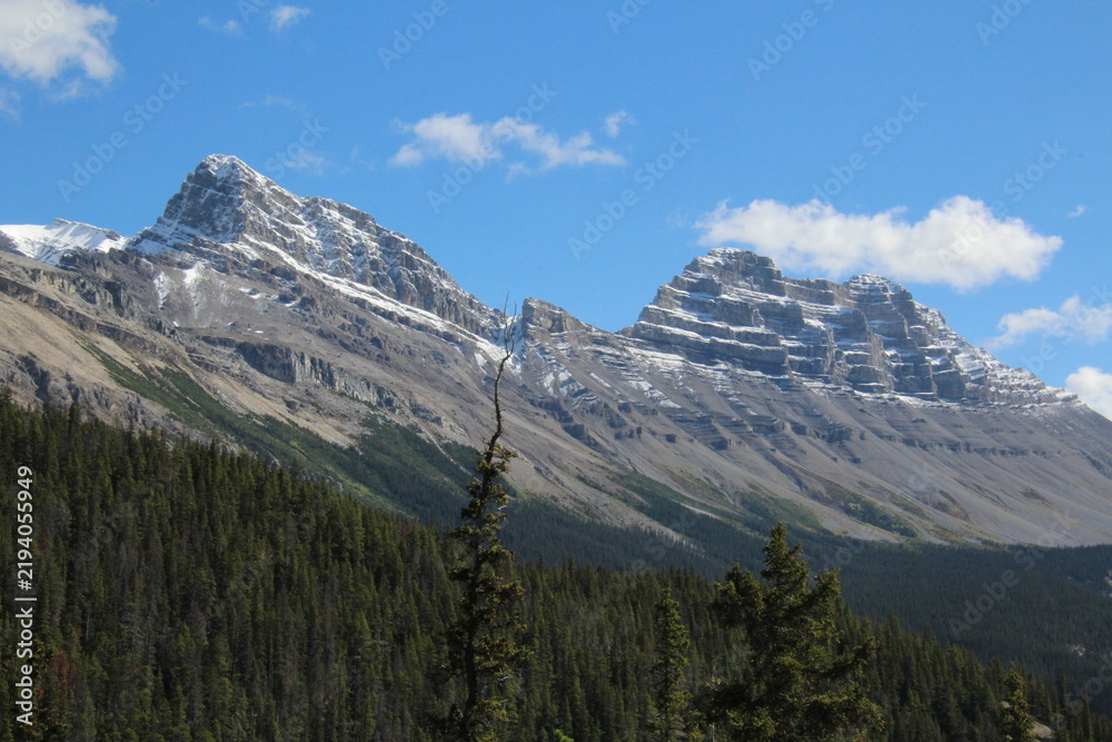 Obraz premium Rocky Top Of The Mountains, Banff National Park, Alberta