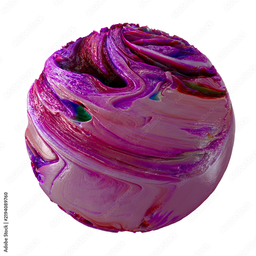 Fototapeta premium Planetary Abstract 3D Shapes