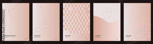Abstract gradient vector poster set, modern geometric shapes, vibrant colors, dark backgrounds, contemporary graphic design for covers and branding