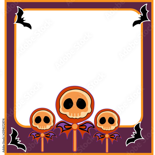 Halloween Polaroid Photo Frame