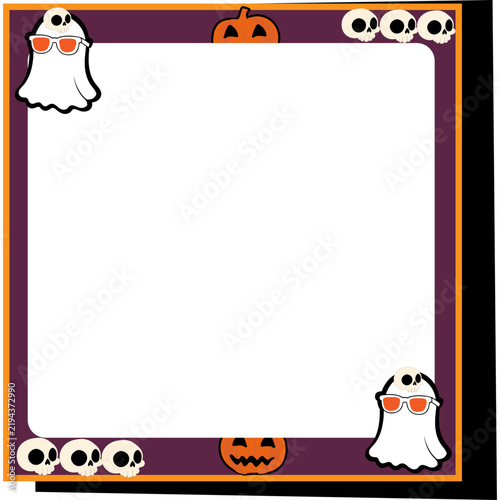 Halloween Polaroid Photo Frame
