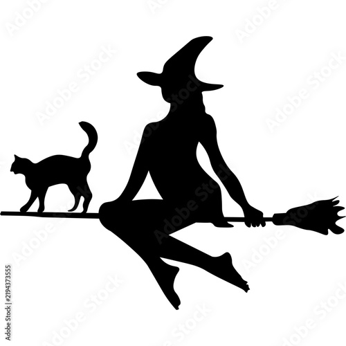 Halloween Sorcerer Silhouette