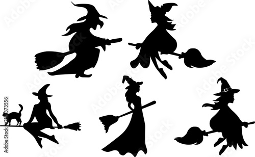 Halloween Sorcerer Silhouette