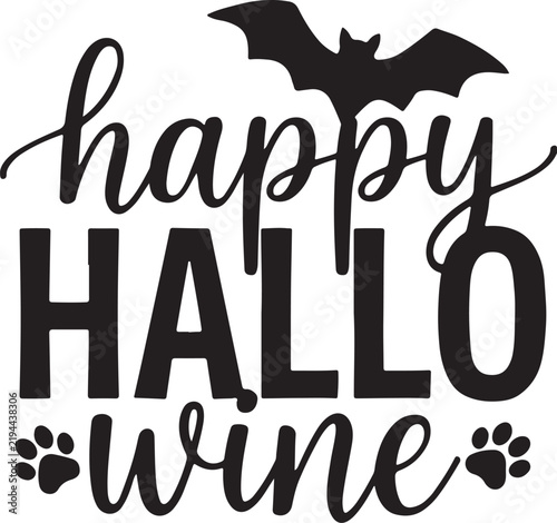 Happy hallo wine