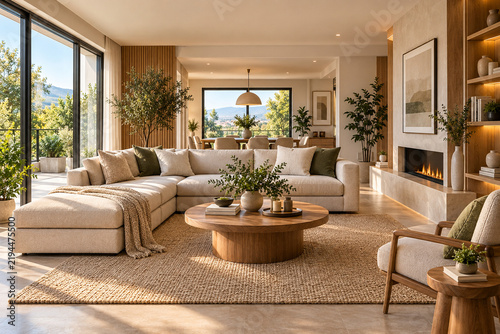Luxury Modern Living Room Interior