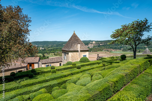 Jardins de Marqeuyssac, Vezac, Dordogne, Frankreich