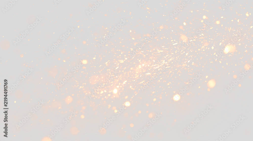 Obraz premium Glowing fire sparks and flying embers on transparent background. Bright orange particle overlay effect for vfx design. Bonfire spark burst