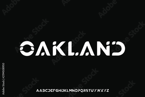 Display alphabet font vector design suitable for headline, poster, logo, magazine and many more