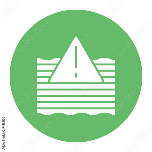 Naklejka Asbestos Vector Icon