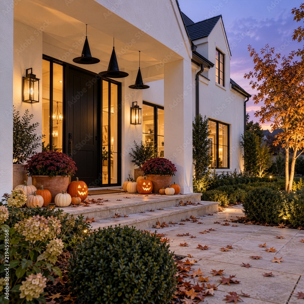 Obraz premium Halloween real estate 2026