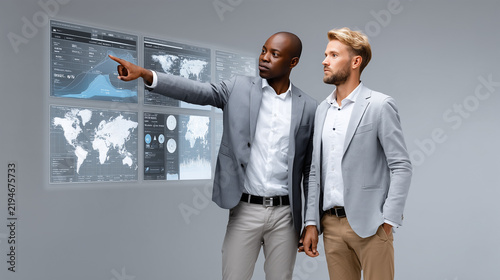 Pricing Strategist Discussing Dynamic Pricing Recommendations with AI Assistant — Demand Curve and Price Elasticity Visualization

