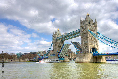 UK, England, London, the Tower Bridge