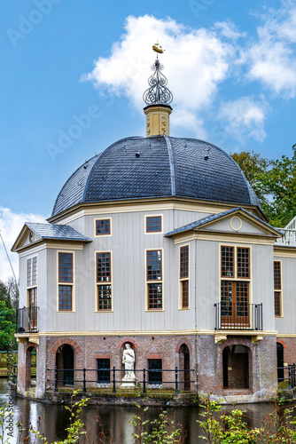 Facade of Trompenburgh, in 's Graveland, Noord-Holland, Netherlands, Europe
