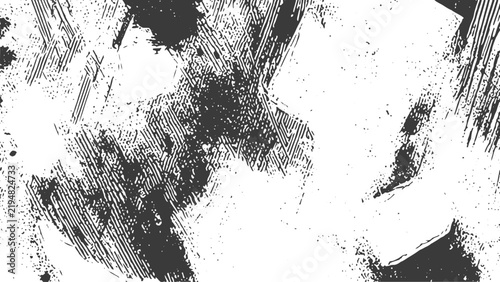 Distressed glitch overlay elements featuring rugged textured banners for posters flyers brochures and modern graphic compositions