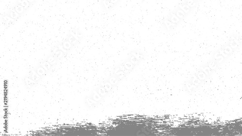 Distressed grunge screen effect with dusty particles fine grain and rough dirt texture on white background