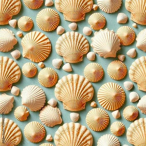 sea shells background