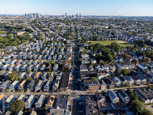 A wonderful day in Greater Boston, viewed from above.