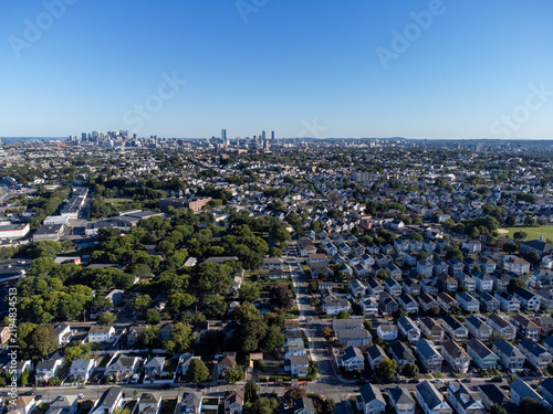 A wonderful day in Greater Boston, viewed from above.