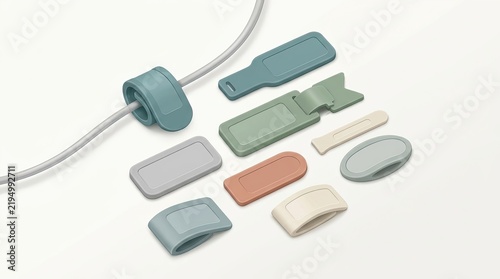 Reusable Cable Identification Tag Set