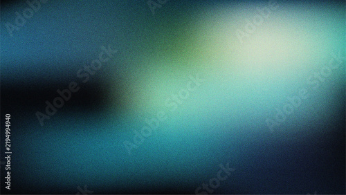 Abstract Dark Deep Ocean Petrol Blue Aqua Cyan Emerald Green and Black Grainy Gradient Background Blur Mesh Noise Texture Vintage Aesthetic Wallpaper Template