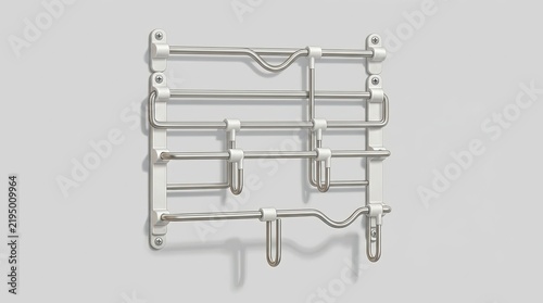 Adjustable Pot Lid Holder for Cabinet Door