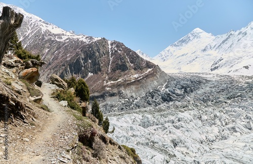 Hiking to Rakaposhi Basecamp and Minapin Glacier