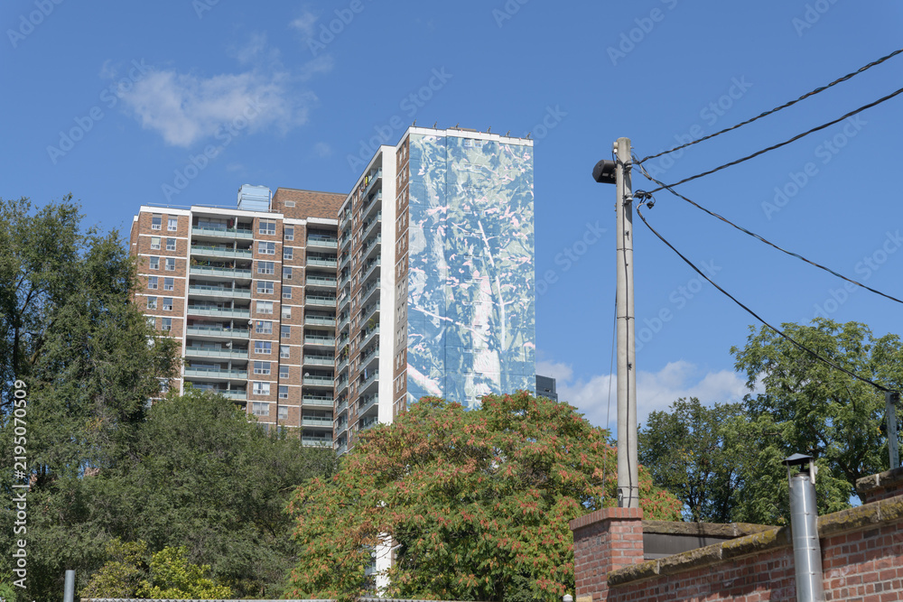 Obraz premium distant view of 