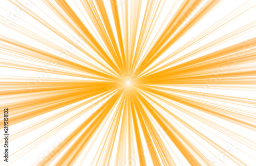Quadro su tela A central bright light radiates outward in sharp, elongated beams