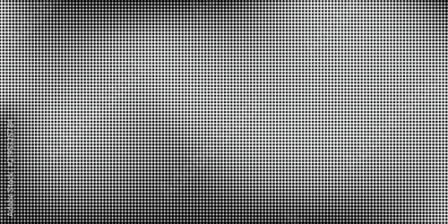Monochrome halftone dot pattern texture background layout