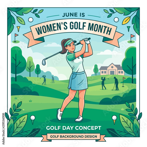 Celebrating Women's Golf Month With Active Play On Lush Green Fairways
