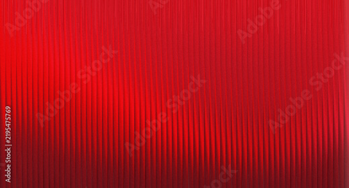 Abstract red background with vertical textured lines and gradient light effects