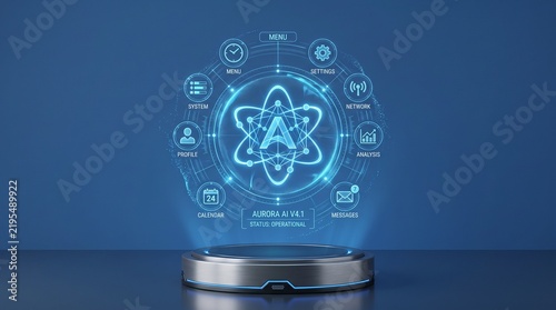 Holographic AI Digital Assistant