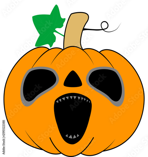 halloween pumpkin face