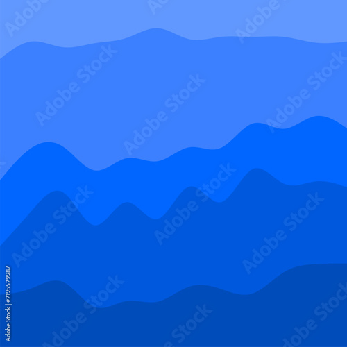 Blue mountain Landscape