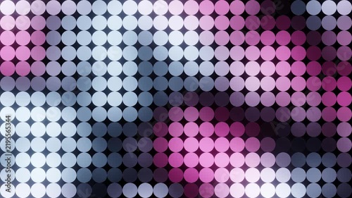 blurred glass color wave video of light blue and dark pink on black background, 4k seamless looping