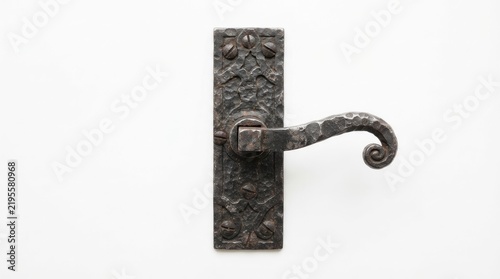 Obraz na płótnie old door handle