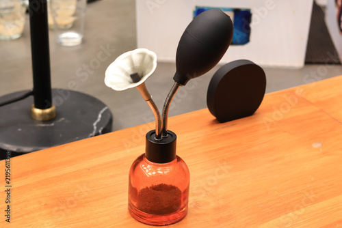 Konstfotografi Coffee Aroma Display Tasting, Smell cups of coffee