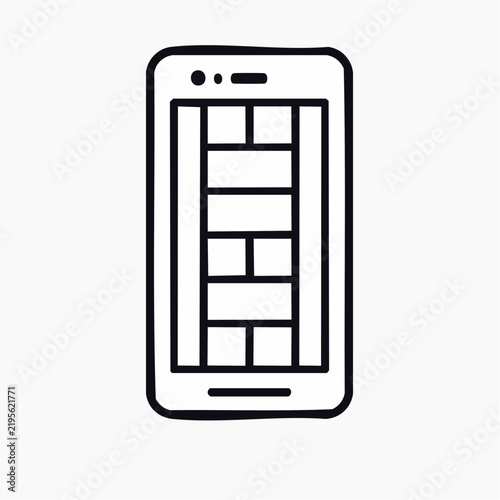 Mobile Website Interface Layout – Responsive Web Design and App Screen