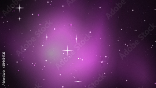 Abstract cosmic nebula background with purple glow for creative project art.